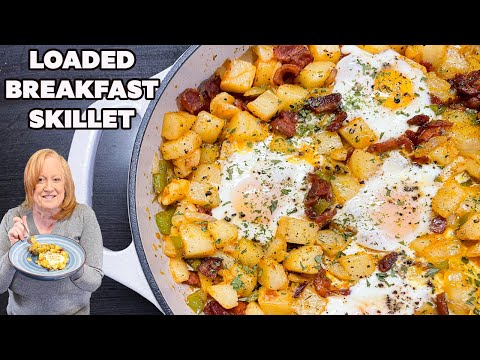 Flavorful LOADED BREAKFAST SKILLET