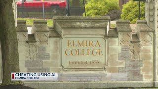 Elmira College: No grade inflation with AI, professor says