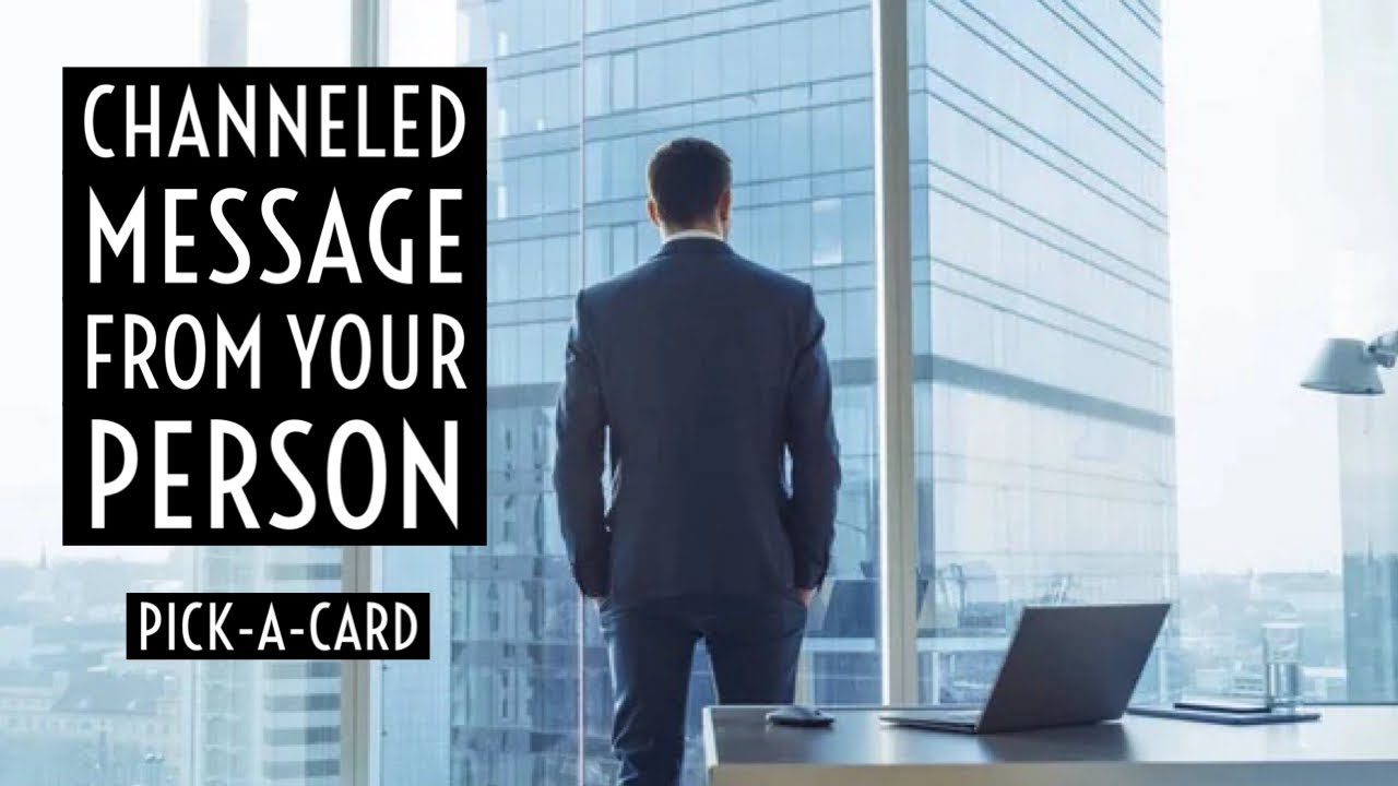🥰😍😘Channeled Message From Your Person❤️Pick-A-Card❤️