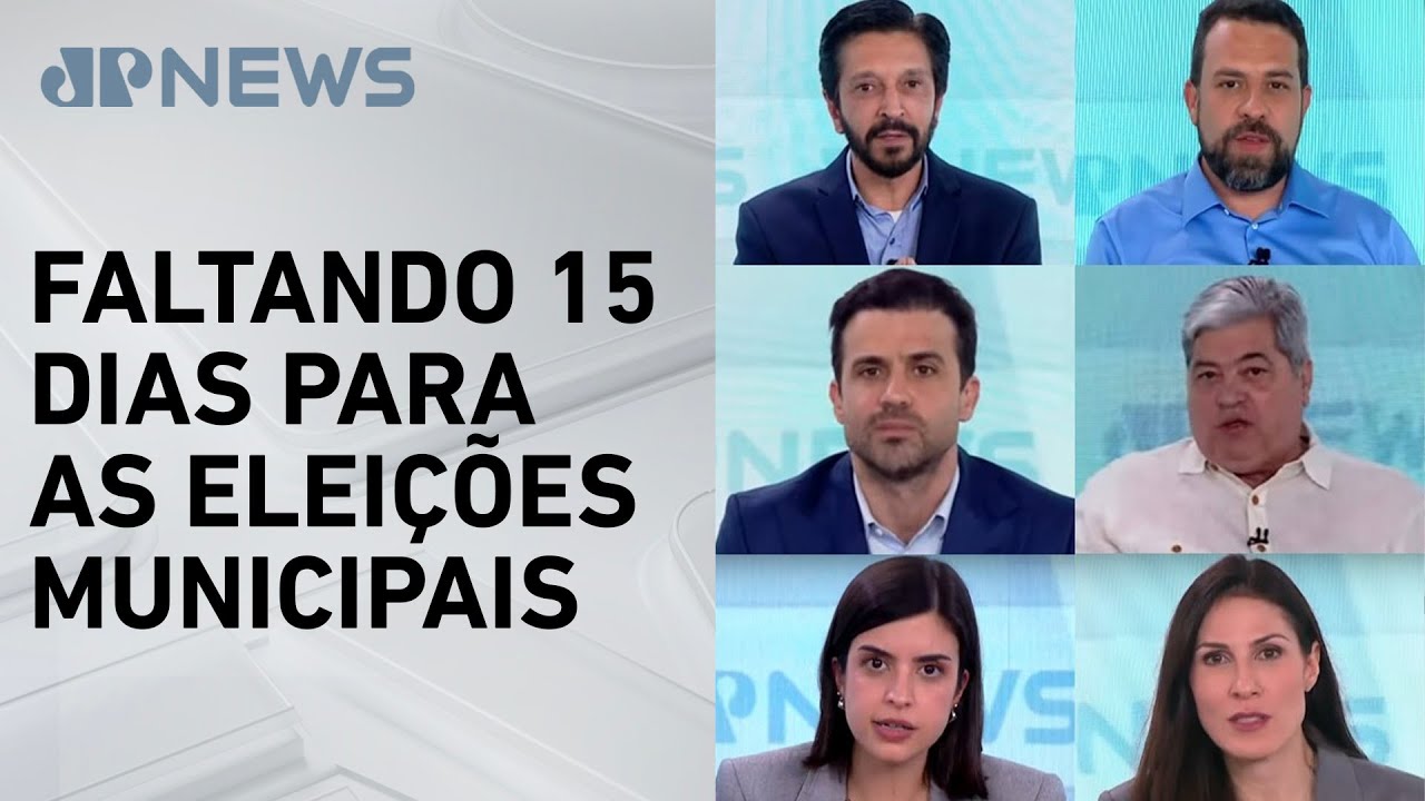 Candidatos adotam postura contida em debate pela Prefeitura de SP