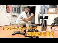 何してもハムにしか効かない会長にシッシースクワット買ってみた(編集by順子指導員)