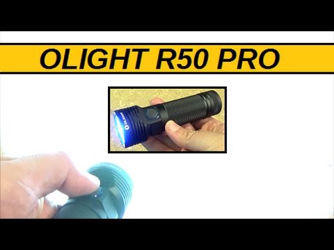 Olight R50 Pro Seeker Model (3200LM) + Law Enforcement Kit Video