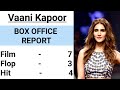 Vaani Kapoor Movies List Vaani Kapoor Hit And Flop Movie Box Office Collection