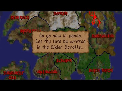 Full story of TES Arena (no commentary): Main quest cutscenes, dialogue, and flavor text!