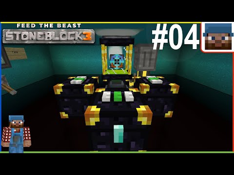 FTB Stoneblock 3 #04 - Storage and Mobs