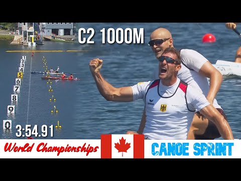 C2 Men 1000m Final | GERMANY CHAMPION | World Championships Halifax Canada 2022 | WAYkVlogs