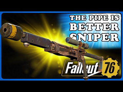 Fallout 76: The Pipe Bolt Action Rifle - Suddenly Highest Damage Sniper :O