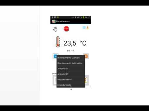 Arduino + Android -  Domotika - New WSystem 3 ita