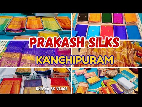 PRAKASH SILKS AND SAREES🥻|KANCHIPURAM |Bridal Sarees Collection | Pure Silks Sarees Kanchipuram |