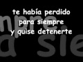 me dedique perderte - Alejandro Fernandez letra
