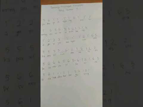 Tembang macapat kinanthi pelog pathet 5 titi laras + lirik