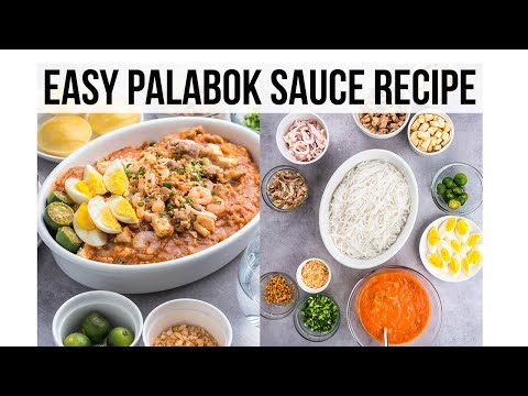 HOW TO MAKE PANCIT PALABOK THE EASY WAY! | Riverten Kitchen