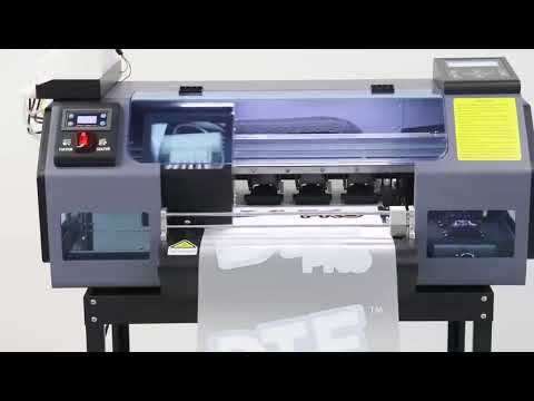 DTFLINE LOTUS II MAX 13 DTF Printer - RIP Software, Printer Stand, Training, Heat Station, Supplies - nBcY8Ce7JWo