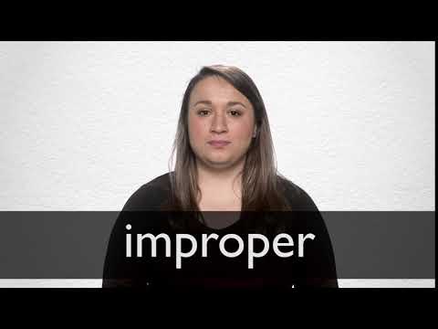 improper