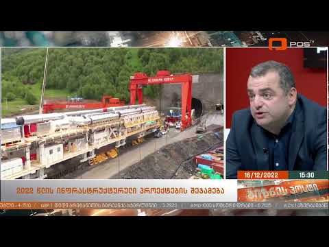საავტომობილო გზების დეპარტამენტის თავმჯდომარე, გიორგი წერეთელი სტუმრად გადაცემაში "ბიზნეს პოსტი"