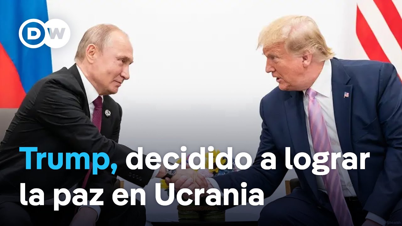 Donald Trump conversa con Putin y Zelenski para poner fin a la guerra de Ucrania