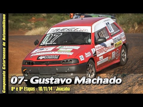 Gustavo Machado - 8ª e 9ª Etapas Catarinense de Automobilismo 2014 - Joaçaba