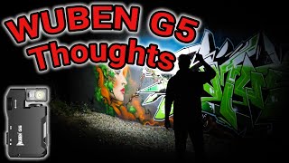Wuben G5 Thoughts ECL 65 hour mini EDC flashlight