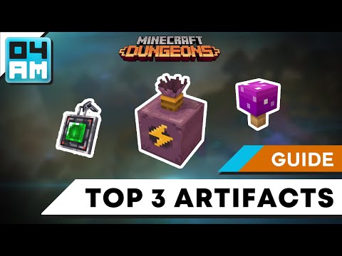 04AM - The Top 3 Best Artifacts Hands Down in Minecraft Dungeons (Outdated)