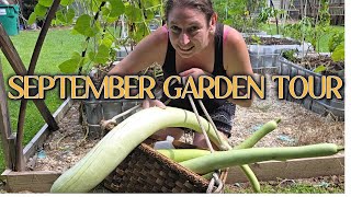September Garden Tour | Fall Vegetable Garden & Harvest
