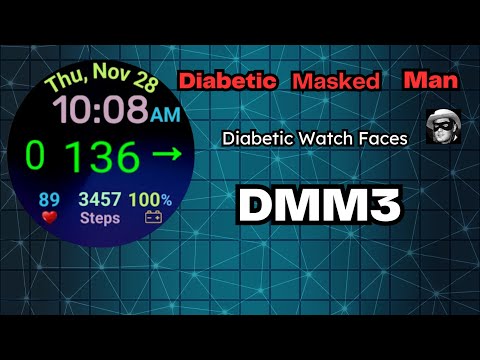 DMM3 Diabetic Watch Face XXL