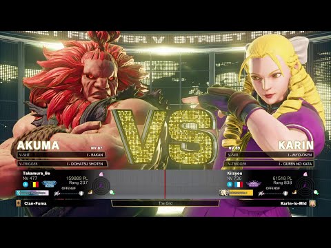 Takamura (akuma) VS (karin) ASM | Kilzyou... Masterz TV