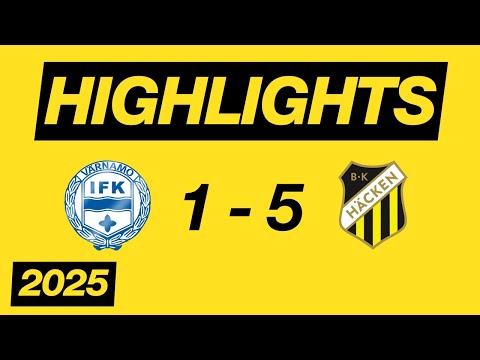 IFK Värnamo - BK Häcken (1-5) Allsvenskan 2025