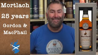Mortlach 25 years old Gordon & MacPhail Distillery Labels with 46% Single Malt Review by WhiskyJason