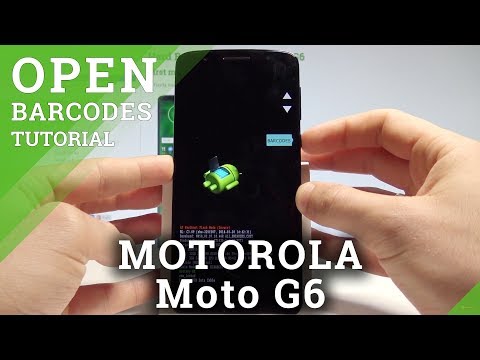 How to Open Barcodes Info in MOTOROLA Moto G6 |HardReset.Info