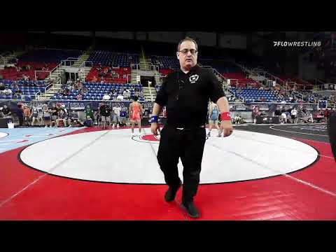 120 Lbs Round Of 16 - Ray Ray Harris, California Vs Massey Odiotti, Illinois Dc83