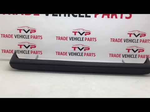 Fits VW Golf Mk1 1978-1983 Jetta 1978-1984 Rear Bumper Black With Black Trim  video