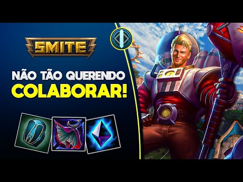 Meu time não tá ajudando mesmo! VULCAN MID - ⚡ Smite BR Ranked Conquista