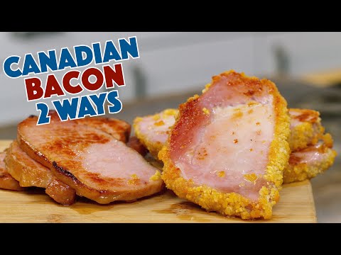 Canadian Makes Canadian Bacon Recipe Peameal Bacon Back Bacon Recipe