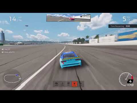 Trolling nascar heat races