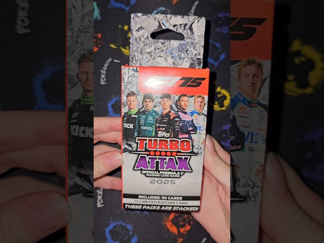 Vídeo relacionado con Topps Turbo Attax Formula 1 2024 - Eco Pack - Contiene 30 Tarjetas Turbo Attax y 1 Tarjeta de edición Limitada.