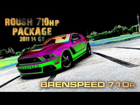 2011-14 Mustang Brenspeed 710R Roush TVS Supercharger Package 710HP