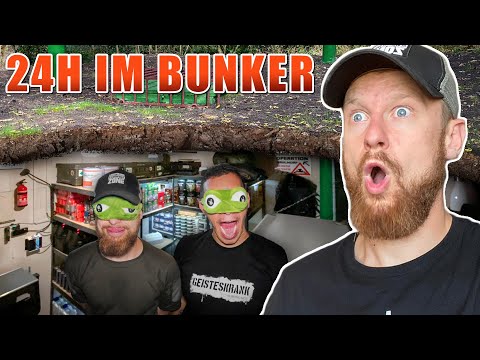 24H ÜBERLEBEN im PREPPER BUNKER | mit Survival Mattin eingesperrt | Fritz Meinecke