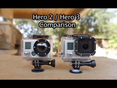 Go Pro Hero 3 White Vs Go Pro Hero 2 Comparison +GiveAway Details