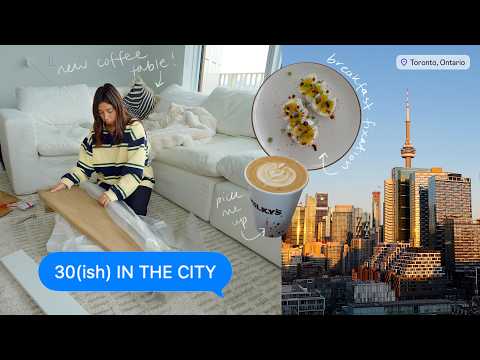 30ish in the city | new coffee table, makeup organization & GNOs!