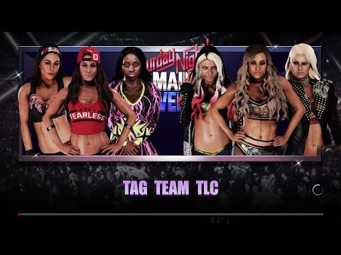 WWE 2K18 - The Bella Twins and Naomi VS Carmella, Alexa Bliss, and Maryse