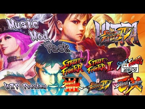 USF4 - Complete Dynamic Music Mods Old SF games - Boss preview