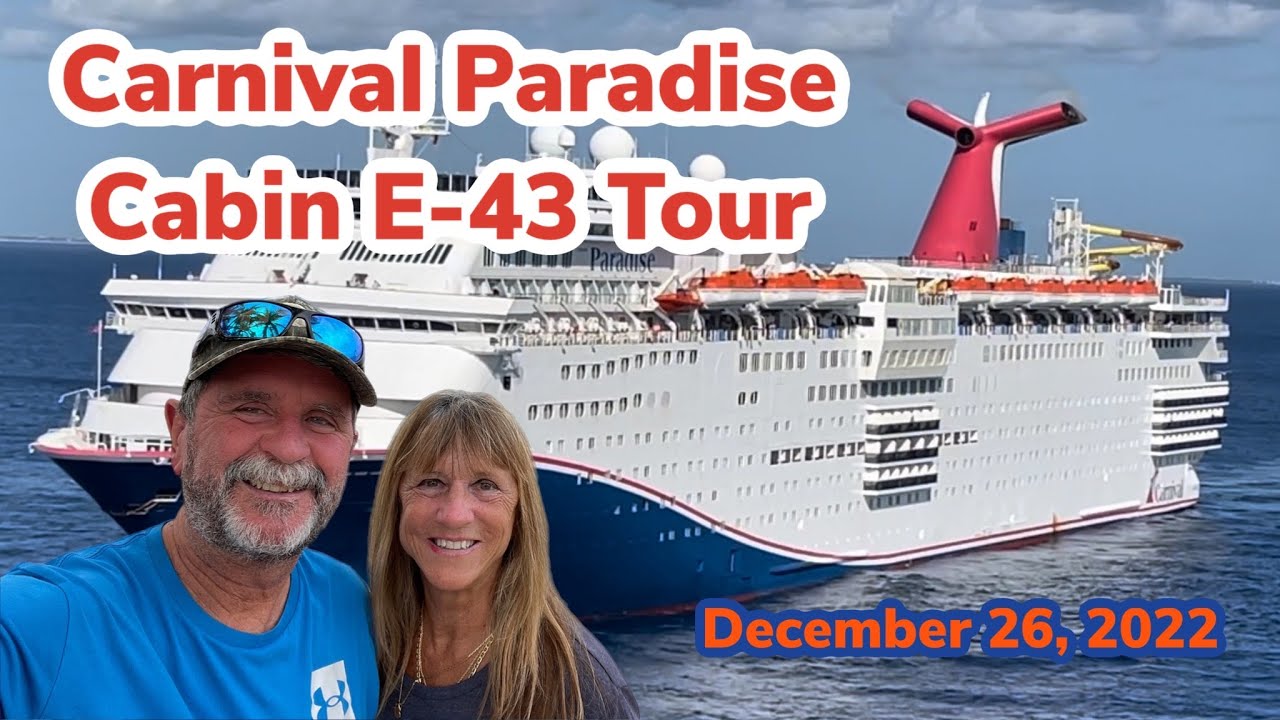 Carnival Paradise - Cabin E43 - Video 2