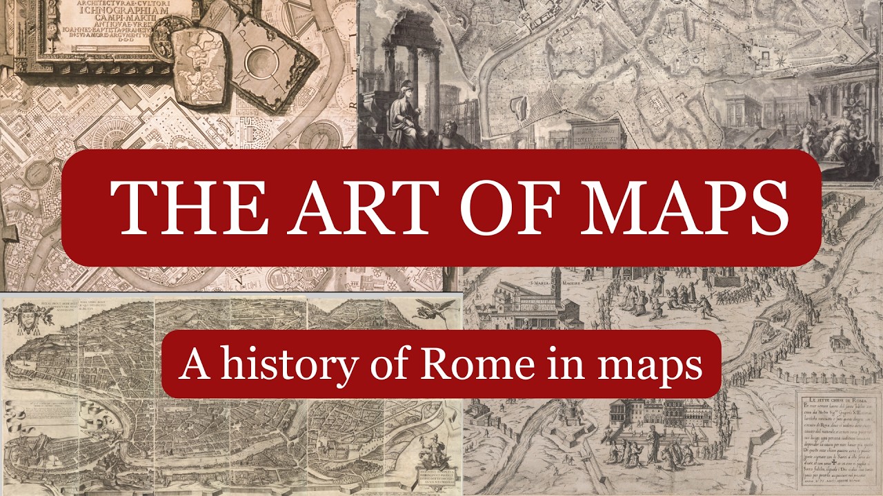 2. THE ART OF MAPS: A history of Rome in maps - A conversation with Jessica Maier