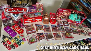 [LIVE 🔴] Disney Cars Diecast Mega eBay Haul — 21st Birthday Special