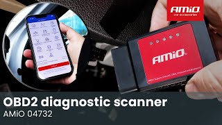 Diagnostický skener OBD2 AMiO