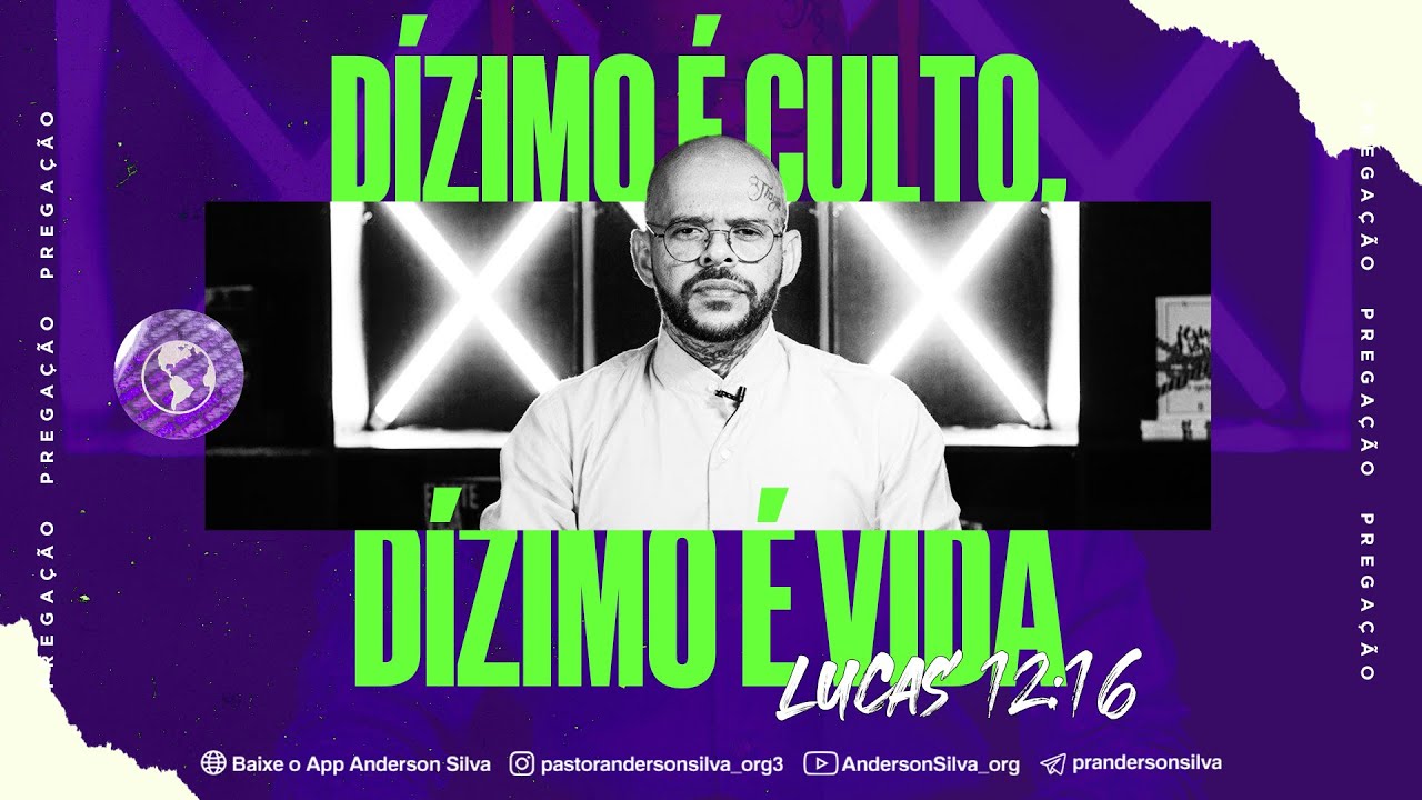 DÍZIMO É CULTO, DÍZIMO É VIDA - LUCAS 12:16 - PREGAÇÃO