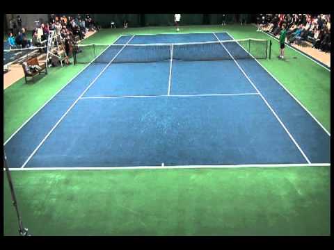 2011 South Island Indoor Challenge Ball Stuck In Racquet