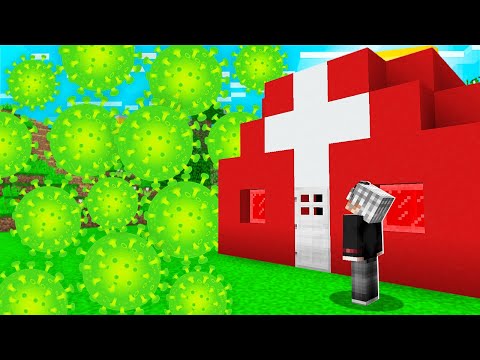 VİRÜS TUSUNAMİ VS EV! 🌊 - Minecraft