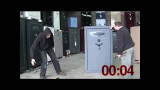 Security on Sale Gun safe Prying video