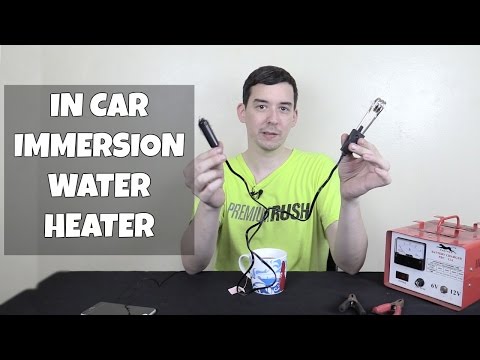 12V Car Immersion Heater for Tea, Coffee or Soup